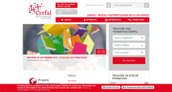 Desktop Screenshot of cerfal-apprentissage.fr